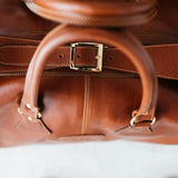 Manhattan maleta piel cuero detalles 2